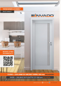 Dveře za akční ceny