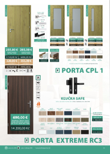 Dveře za akční ceny